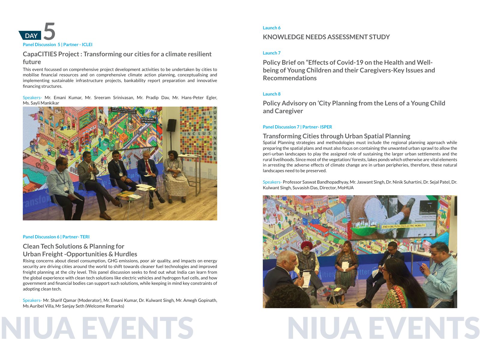 NIUA @ WUF11 — Conference Brochure — page 13/19