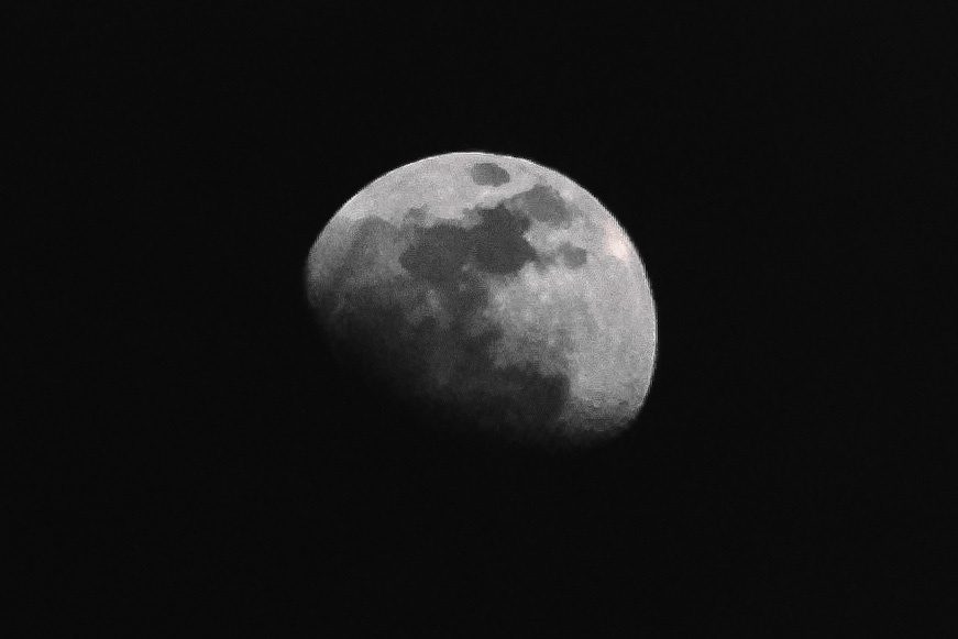Photograph 7 of 13 from “THE NIGHT SKY” — star trail / lunar / eclipse.