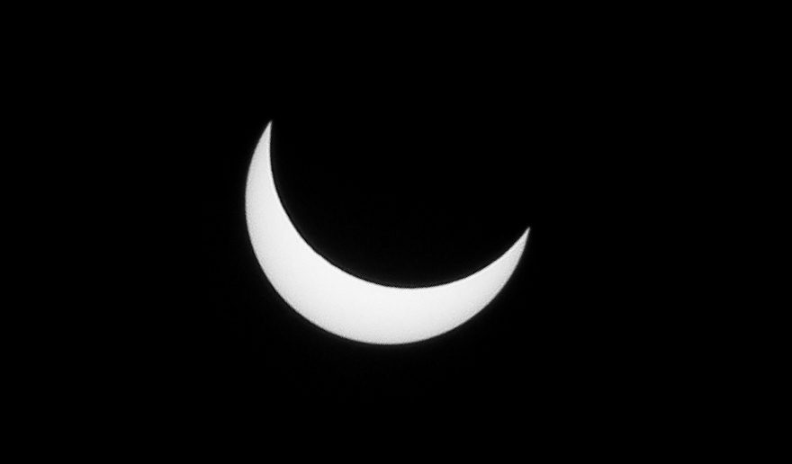 Photograph 8 of 13 from “THE NIGHT SKY” — star trail / lunar / eclipse.