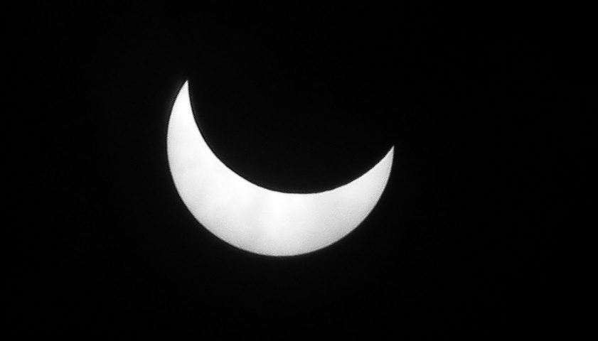Photograph 9 of 13 from “THE NIGHT SKY” — star trail / lunar / eclipse.