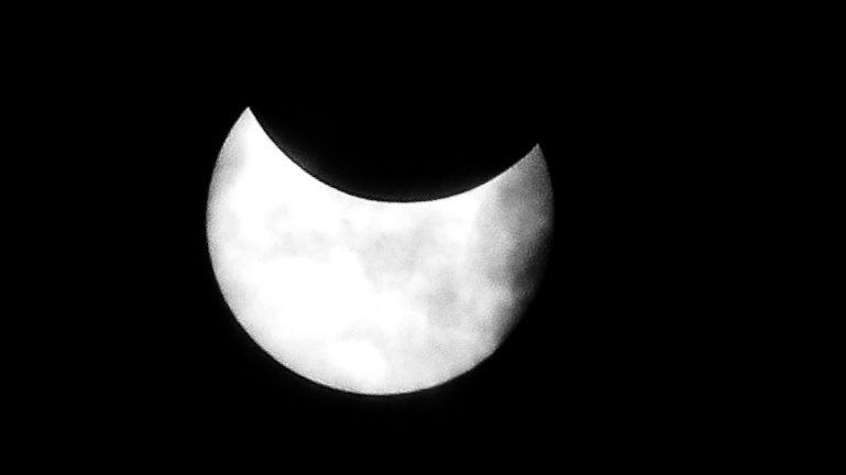 Photograph 11 of 13 from “THE NIGHT SKY” — star trail / lunar / eclipse.