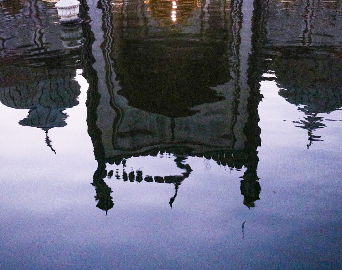 Photograph 4 of 10 from “STONE AND SHADOW” — architecture / sandstone / symmetry.