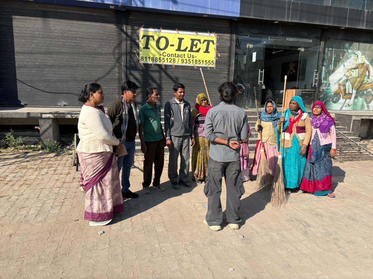 Photograph 21 of 25 from “THE CAMPAIGN ON THE GROUND” — documentary / sanitation / civic.