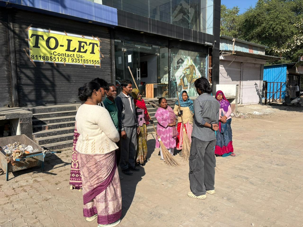 Photograph 22 of 25 from “THE CAMPAIGN ON THE GROUND” — documentary / sanitation / civic.