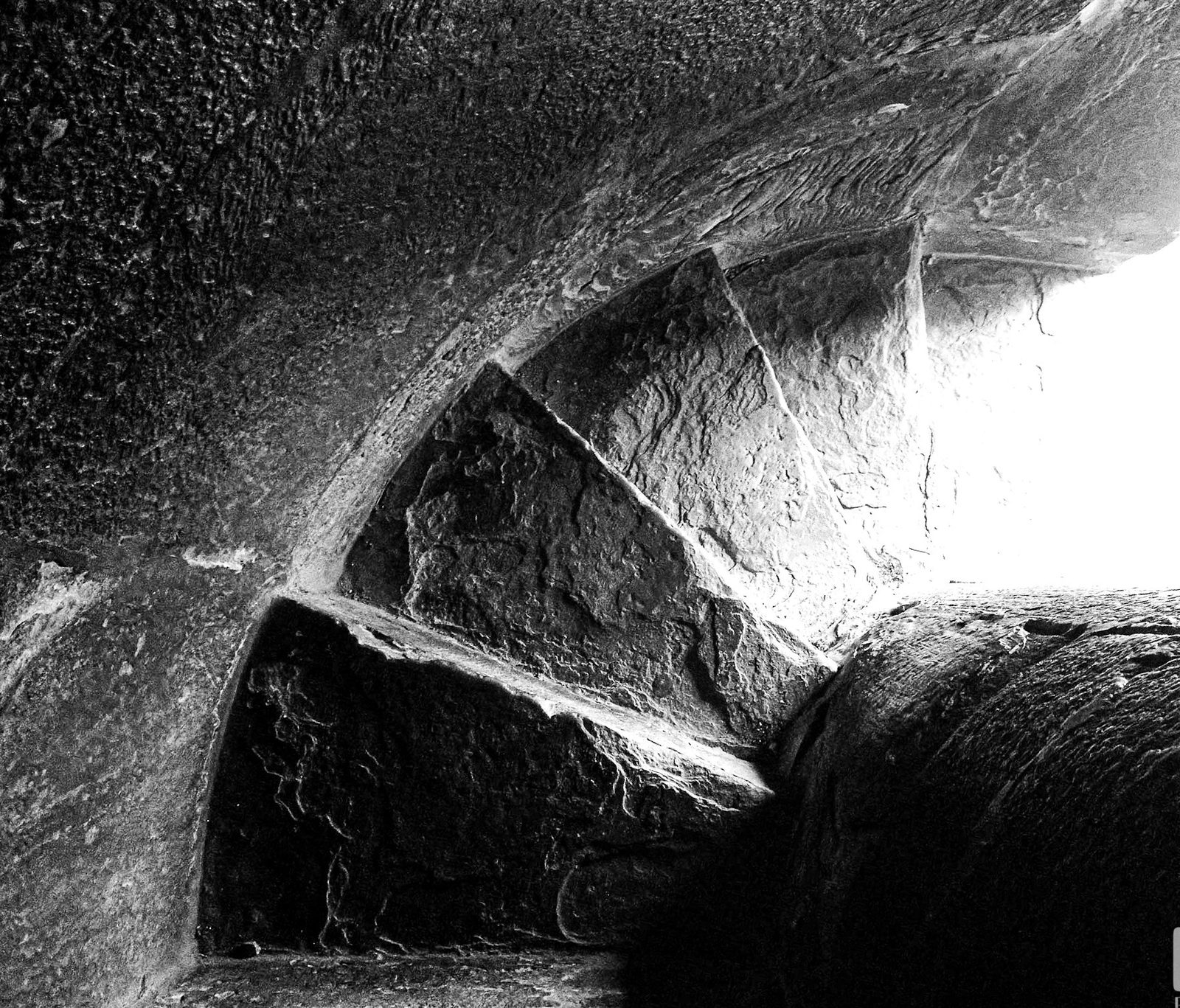 Photograph 4 of 8 from “LINES” — stair / geometry / section.